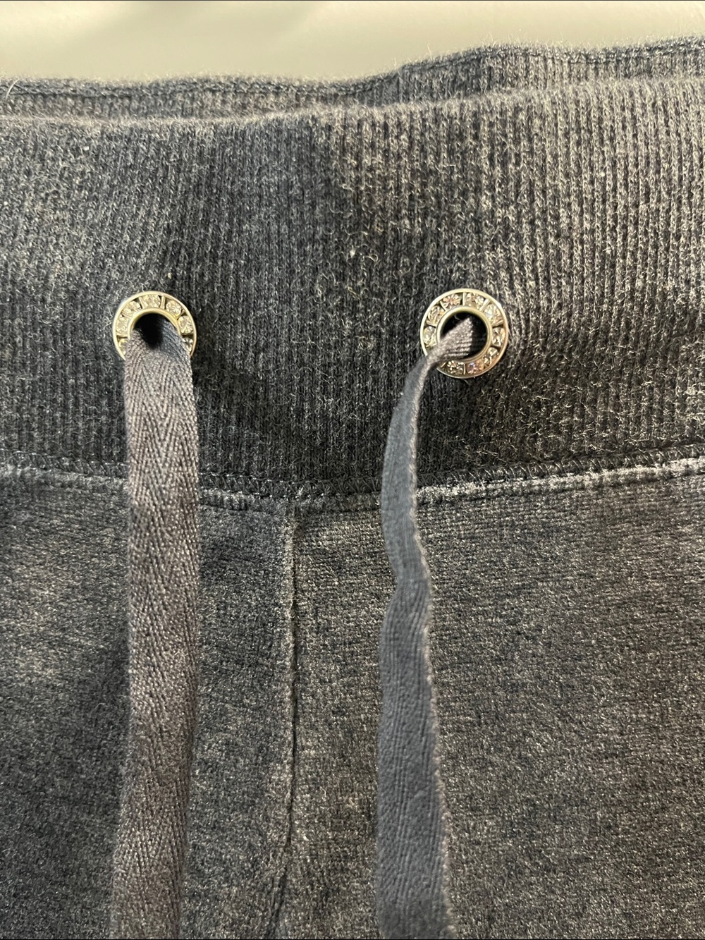Comfort Zone Charcoal Velour Lounge Pants - Picture 3 of 4